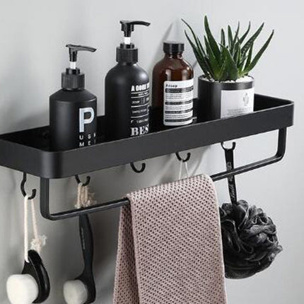 Wall Mounted Towel Rack for Bathroom, Bathroom Organizer for Towels – image 11