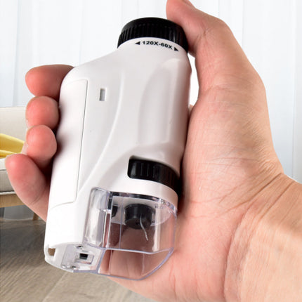 Lighted Microscope for Kids, 60x to 120x Pocket Microscope – image 5