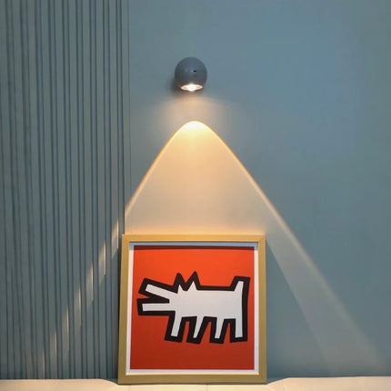 360° Rotatable Spotlight with Smart Dimming | Versatile Rechargeable Light for Home and Travel