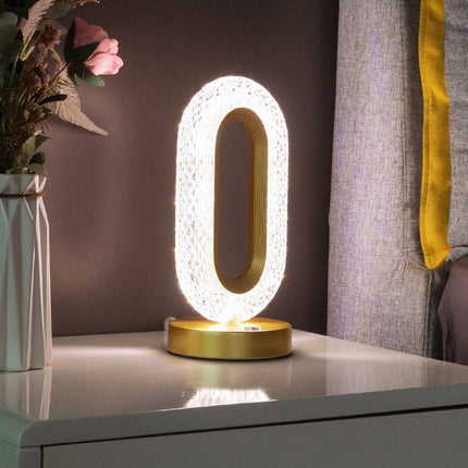 Dimmable Crystal Lamp with Adjustable Light Modes | Elegant Home Lighting for Relaxing Ambiance