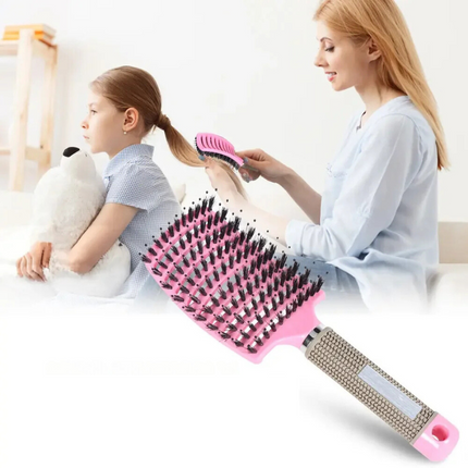 Detangling Hair Brush, Hairbrush with Soft Non Slip Handle – image 9