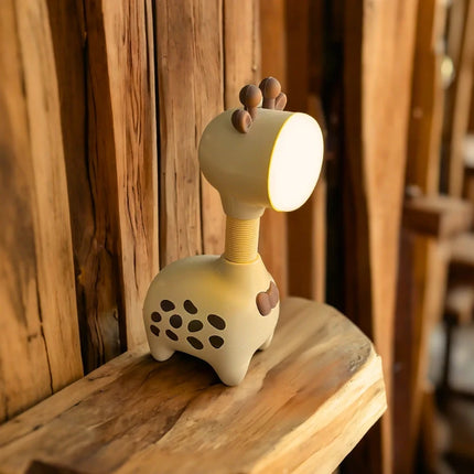Rechargeable FlexaRaffe™ Night Light with 360° Flexible Neck | Gentle Glow for Bedtime Comfort and Imagination
