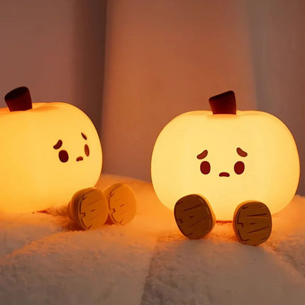 SqueezeBuddies Night Light with Adjustable Brightness | Portable Rechargeable Light for Cozy Bedtime Atmosphere