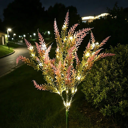 Solar Flower Lights for Garden with Timeless Floral Design | Durable Outdoor Décor for Enchanting Nighttime Glow
