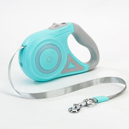 Retractable Dog Leash with Spotlight and One-Handed Locking System | Safe and Comfortable Control for Pets