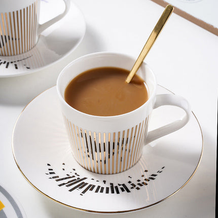 Mirror Reflection Coffee Mugs, Creative Coffee Cup with Moving Animal Pattern, Housewarming Gift for Coffee Lovers