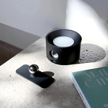 Cordless Wall Lamp with 360° Adjustable Lighting | Minimalist Design for Versatile Home Ambiance