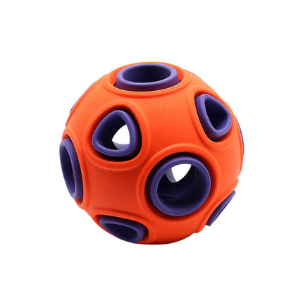 Squeaky Light Up Dog Toy with Durable Rubber | Engaging Sensory Play for Hours of Fun