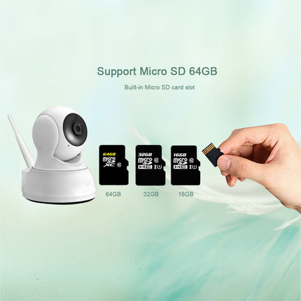 HD Night Vision Security Camera with PTZ Functionality | Wireless Surveillance for Enhanced Home Protection