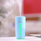 Color Humidifier Cup with 7 LED Lights | 230ml USB Essential Oil Diffuser for Home and Office