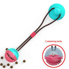 Interactive Dog Toy Ball with Suction Cup | Dental Care and Tug-of-War Fun for Active Dogs