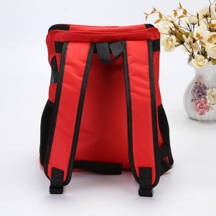 Breathable Pet Backpack Carrier with Adjustable Straps | Stylish Travel Solution for Small to Medium Pets