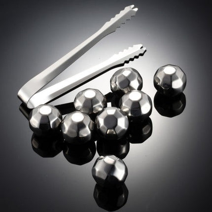 Reusable Chilling Stones Set with Food Grade Stainless Steel | Rapid Cooling for Whiskey and Cocktails