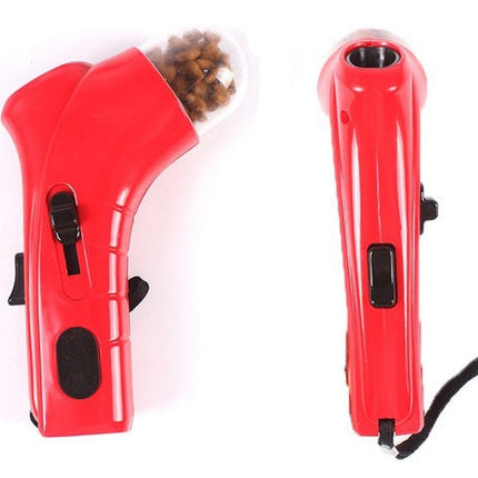 Pet Food Catapult Feeder with Spring-Loaded Launcher | Interactive Treat Toy for Dogs and Cats