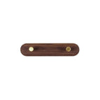 Natural Black Walnut / 2 Hooks