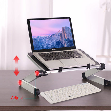 Ergonomic Laptop and Tablet Stand with 360-Degree Adjustability | Portable Solution for Comfort and Productivity