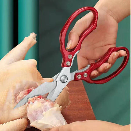 Stainless Steel Kitchen Scissors, Japanese Kitchen Shears for Meat and Herbs – image 4