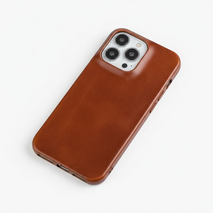 Leather iPhone Cases, iPhone 16 Case with Shockproof Shell