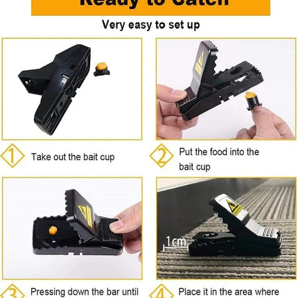 Mouse Traps 6 Pack, Snap Trap for Mice Indoor and Outdoor – image 4