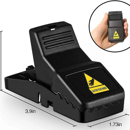 Mouse Traps 6 Pack, Poison Free Plastic Mouse Trap with Bait Cup – image 5
