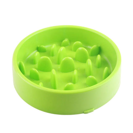Pet Slow Food Bowl with Progressive Design | Reduces Choking and Digestive Issues for Cats and Dogs