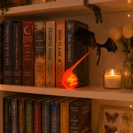 Dragon Night Light, Fire Breathing Dragon with Light Beam Flames – image 5