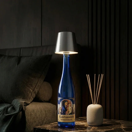 Bottle Glow USB Rechargeable LED Lamp for Bottles with Adjustable Brightness | Customizable Lighting for Unique Home Décor