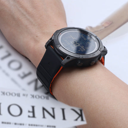 Magnetic Silicone Watch Band with Stainless Steel Hardware for Garmin Watches – image 15