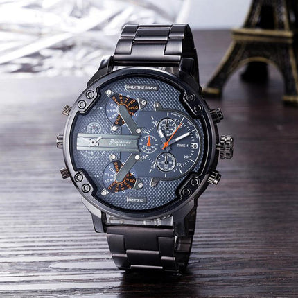 Stainless Steel Chronograph Watch, Water Resistant Stainless Steel Wrist Watch – image 31