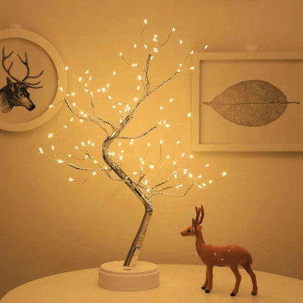 Fairy Tree Decorative LED Light with Fully Adjustable Branches | Cozy Warm White Glow for Home and Garden Decor