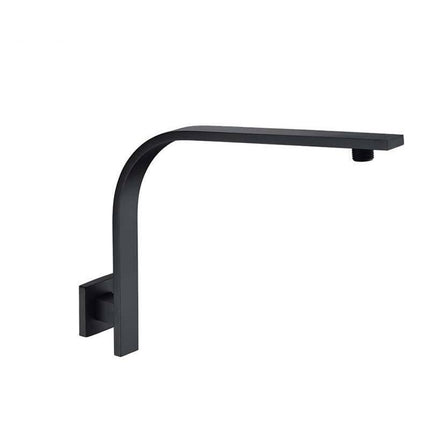 Shower Arm Extension, Wall Mounted Shower Head Arm in Chrome and Black – image 7