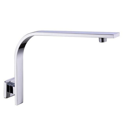 Shower Arm Extension, Wall Mounted Shower Head Arm in Chrome and Black – image 5