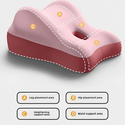 Ergonomic Pillow for Intimacy, Bedroom Pillow for Couples