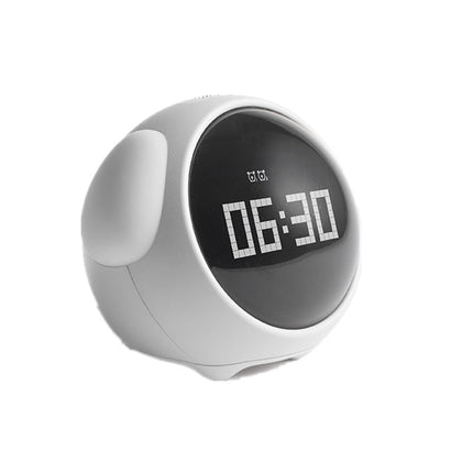 Adjustable Snooze Alarm Clock with Temperature Display & Night Light | Fun Pixel Design for Easy Wake-Up