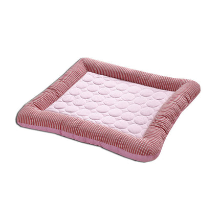 Pet Cooling Pad with High-Tech Cool Silk Fabric | Comfortable Mat for Dogs and Cats to Beat the Heat