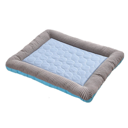 Pet Cooling Pad with High-Tech Cool Silk Fabric | Comfortable Mat for Dogs and Cats to Beat the Heat