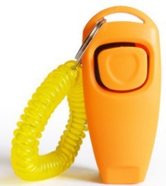 Multifunctional Dog Training Clicker and Whistle Combo | Effective 2-in-1 Tool for All Breeds