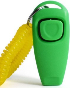 Multifunctional Dog Training Clicker and Whistle Combo | Effective 2-in-1 Tool for All Breeds