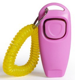 Multifunctional Dog Training Clicker and Whistle Combo | Effective 2-in-1 Tool for All Breeds