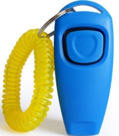 Multifunctional Dog Training Clicker and Whistle Combo | Effective 2-in-1 Tool for All Breeds