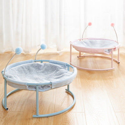 Plush Cat Bed House with Soft Long Fur for Ultimate Comfort | Cozy Retreat for Cats and Kittens