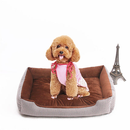 Pet Mat for Dogs & Cats with Non-Slip Bottom | Durable and Easy-to-Clean Comfort for All Sizes
