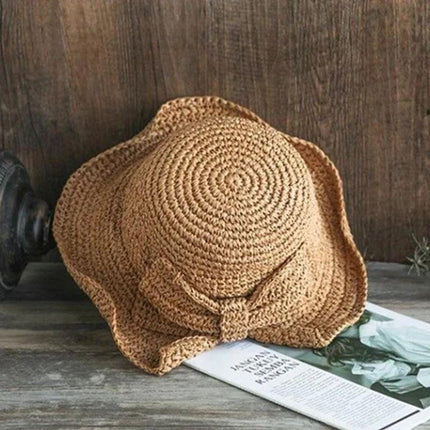 Sun Hat with Bow, Lightweight Breathable Summer Hat – image 10