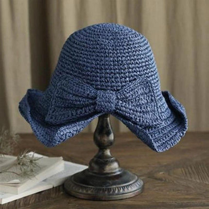 Sun Hat with Bow, Lightweight Breathable Summer Hat – image 6