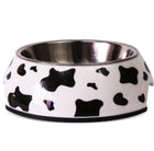 Stainless Steel Dog & Cat Food Bowl with Colorful Designs | Durable Pet Supplies for Comfortable Feeding