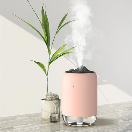 Magic Flame Humidifier with Ultrasonic Operation | Compact Decorative Air Moistener for Home and Office