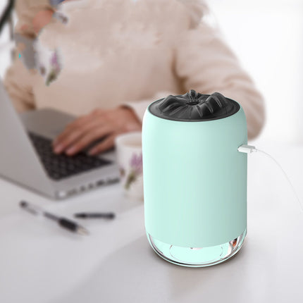 Magic Flame Humidifier with Ultrasonic Operation | Compact Decorative Air Moistener for Home and Office