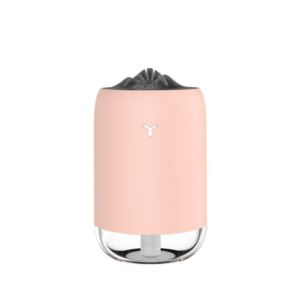 Magic Flame Humidifier with Ultrasonic Operation | Compact Decorative Air Moistener for Home and Office