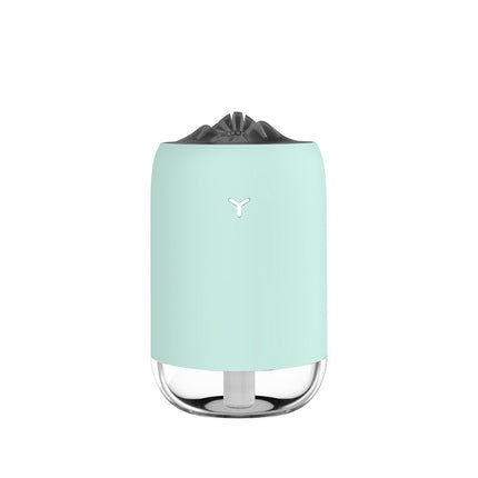 Magic Flame Humidifier with Ultrasonic Operation | Compact Decorative Air Moistener for Home and Office