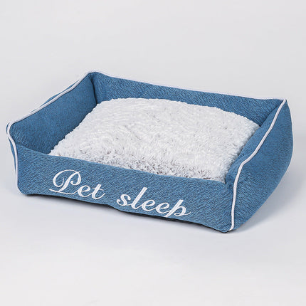 Warm Cat Litter Kennel Bed with Soft Cloth Material | Cozy Pet Cave for Ultimate Comfort